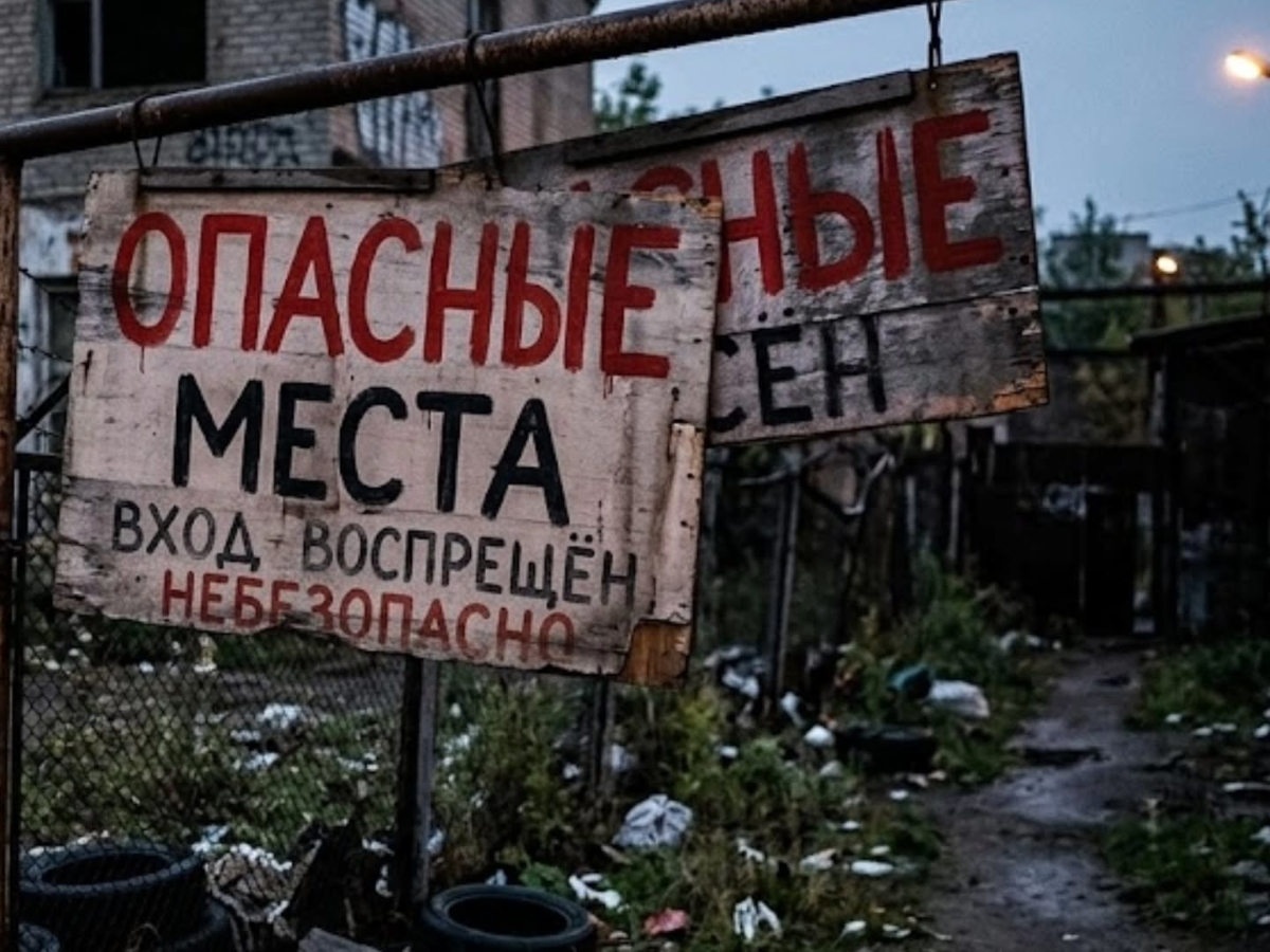 В Усть-Каменогорске рядом со школами находятся обрушившиеся погреба и заброшки