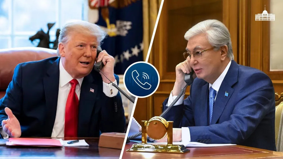 Токаев провел телефонный разговор с Дональдом Трампом и пригласил его посетить Казахстан