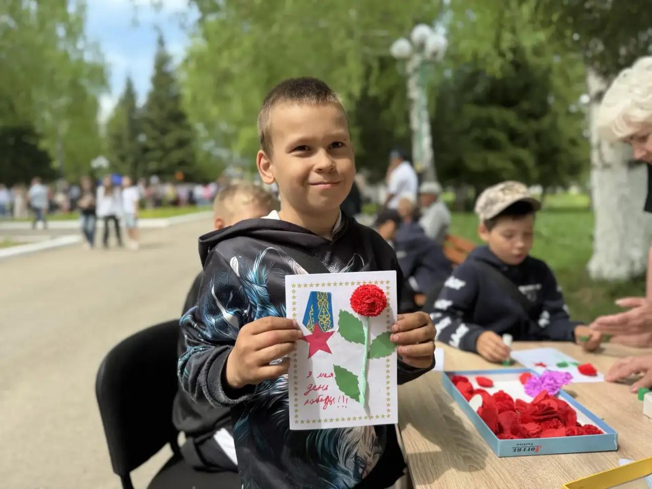 В городе Алтае отметили День Победы