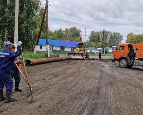 В Глубоковском районе ВКО ремонтируют дороги и мосты