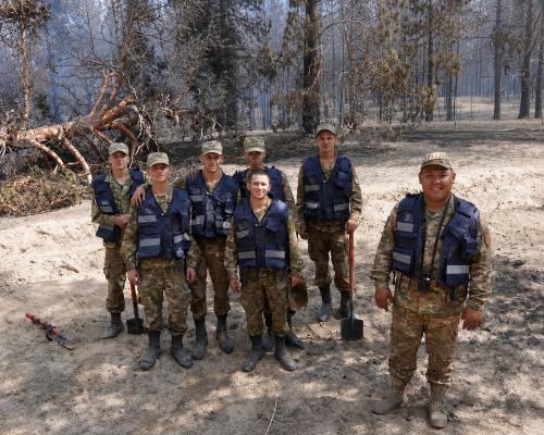 Открытое горение ликвидировано: работы в «Семей орманы» продолжаются