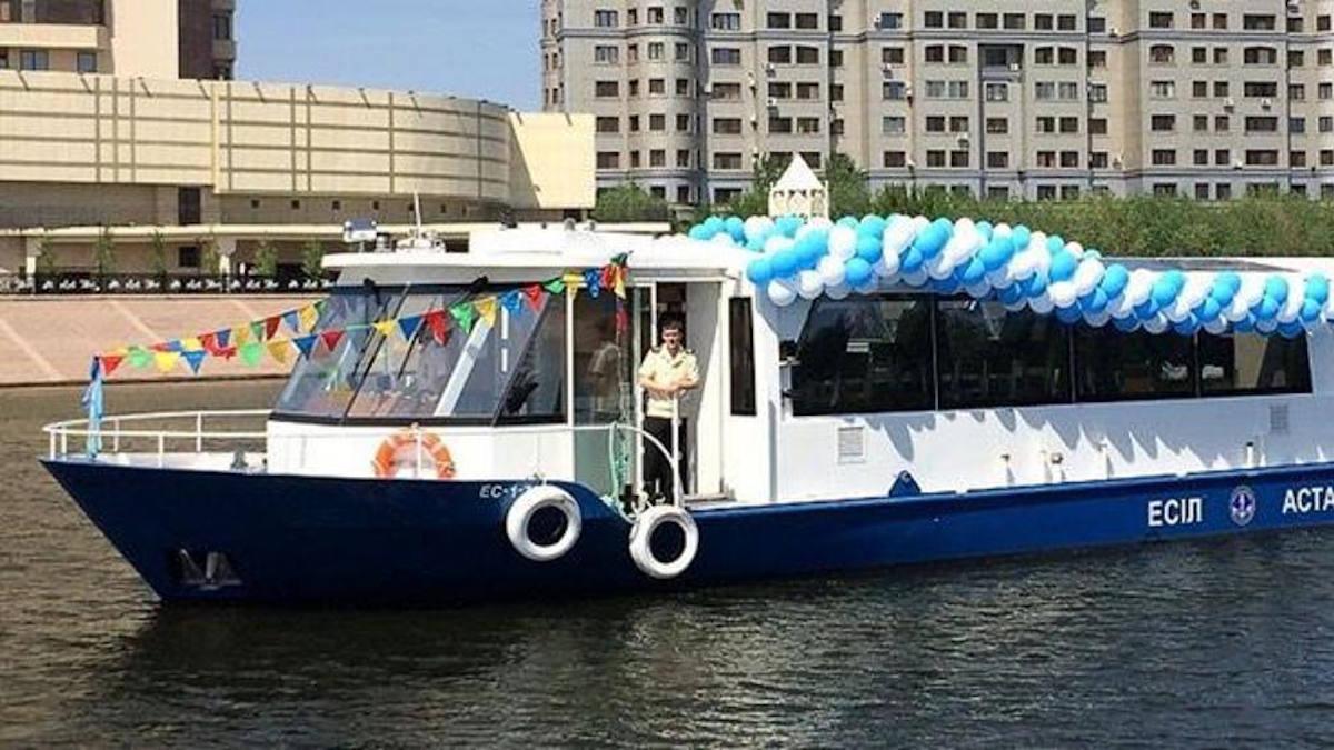 Речные прогулки возвращаются в Астану: когда старт и какие суда