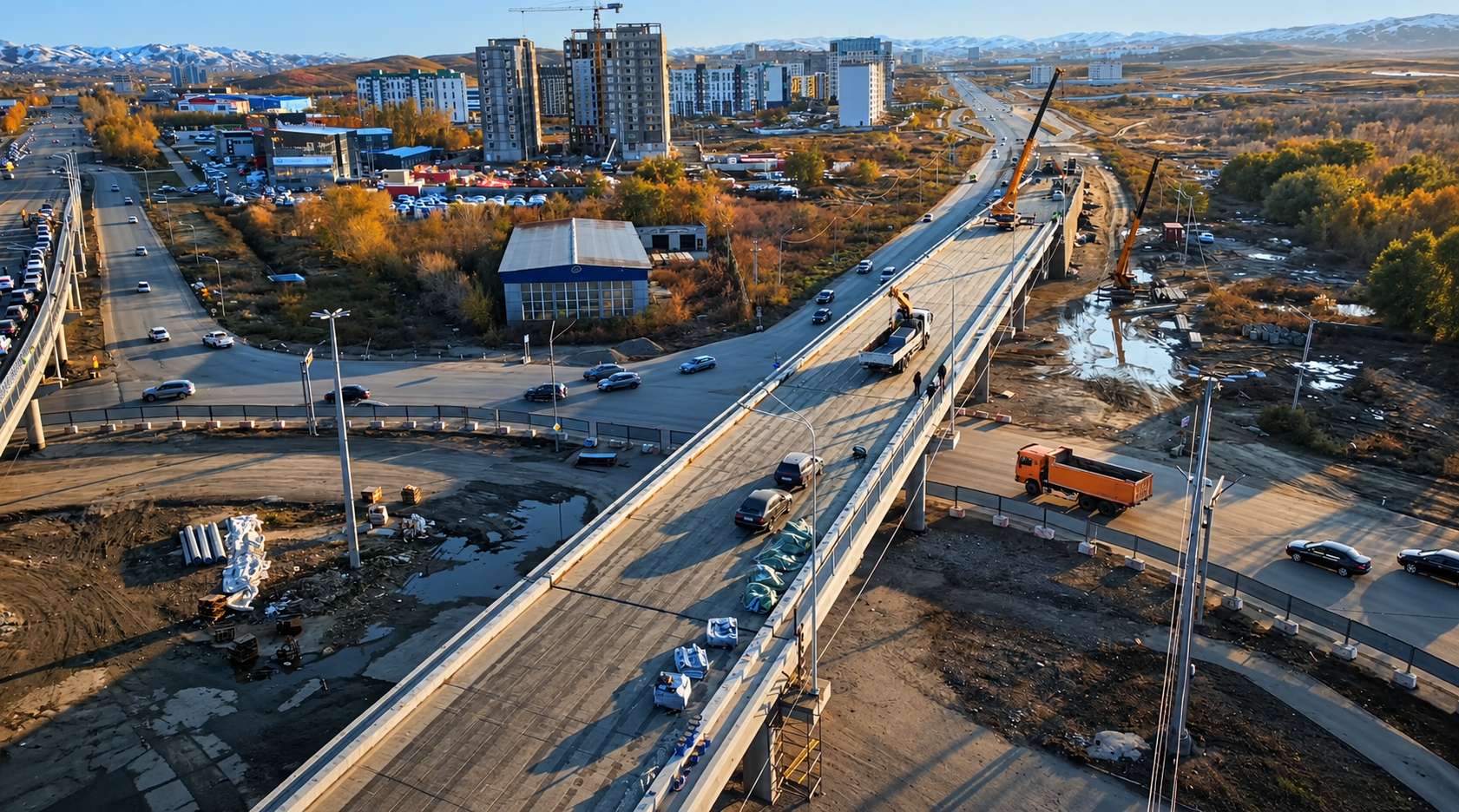 В Усть-Каменогорске назвали сроки открытия нового путепровода на Сатпаева
