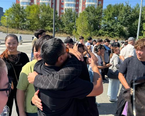 Осенний призыв начался: 20 устькаменогорцев отправились на срочную службу