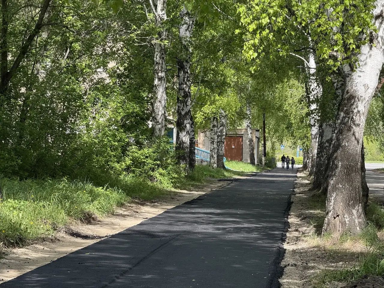В городе Алтае ведутся работы по ремонту тротуара, которого жители ожидали с 2019 года