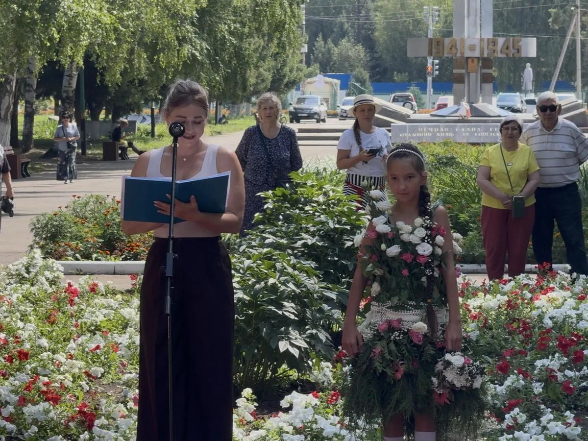 В городе Алтае возродили праздник цветов