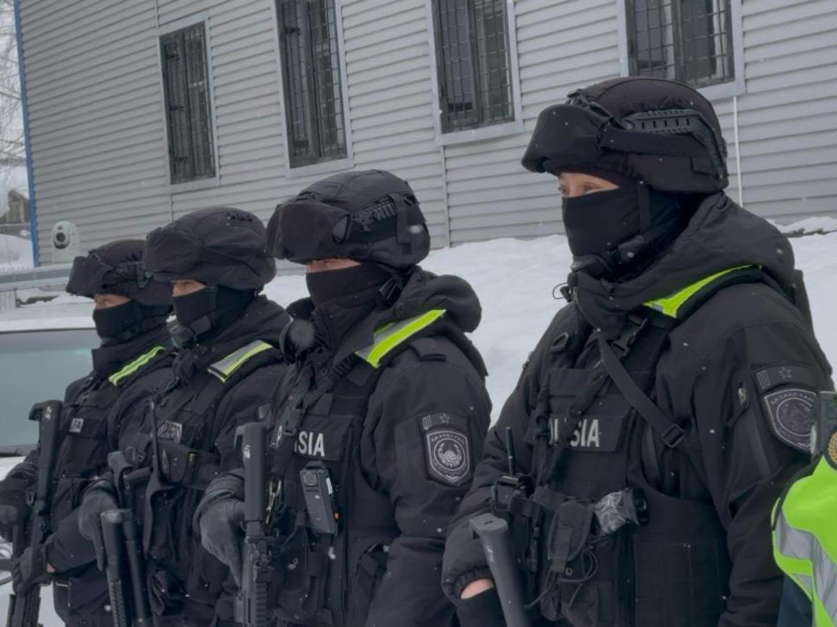 ВКО. В поселке имени Кайсенова проводятся антитеррористические учения 