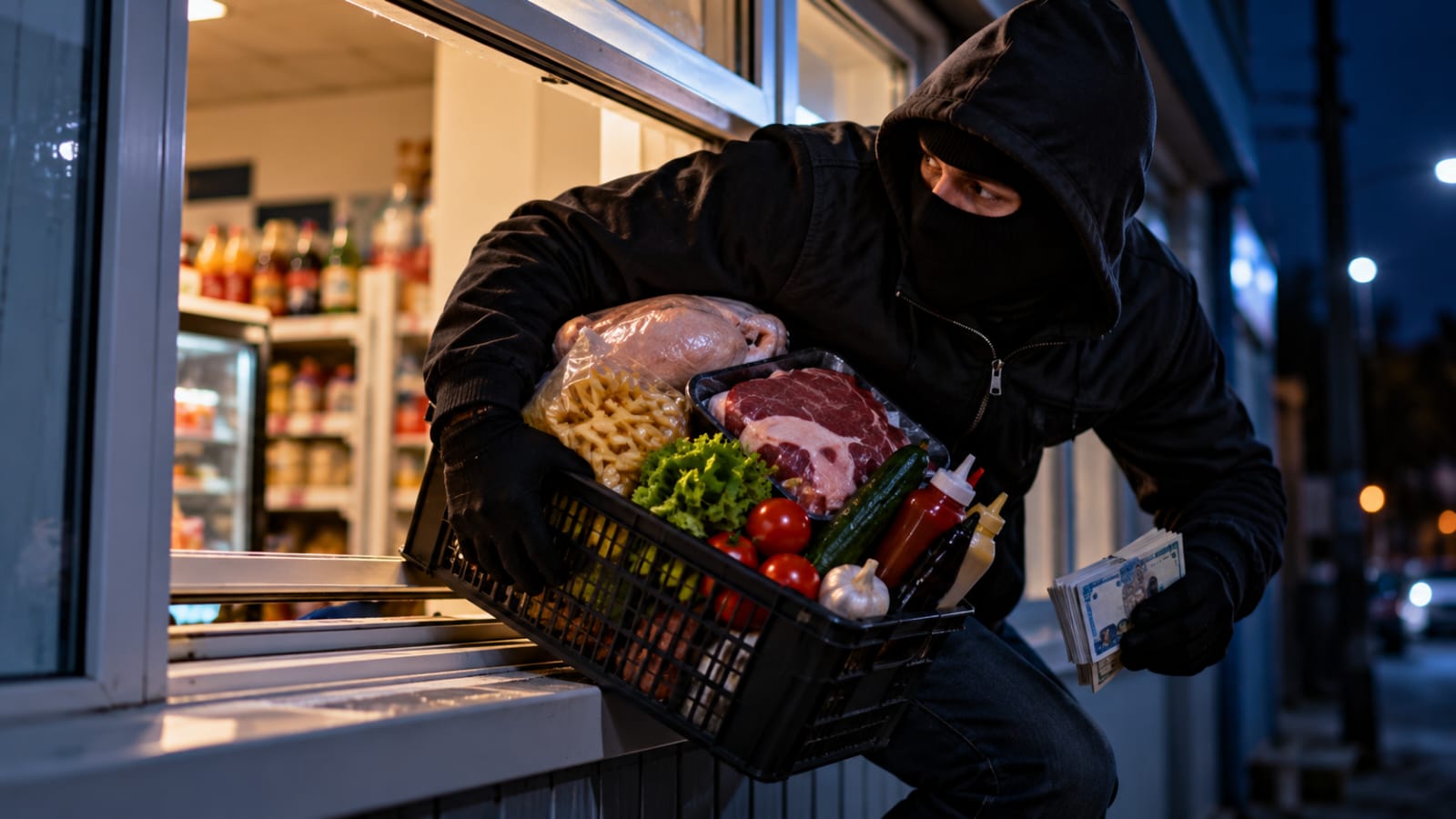 В Павлодаре рецидивиста осудили за кражу денег и продуктов