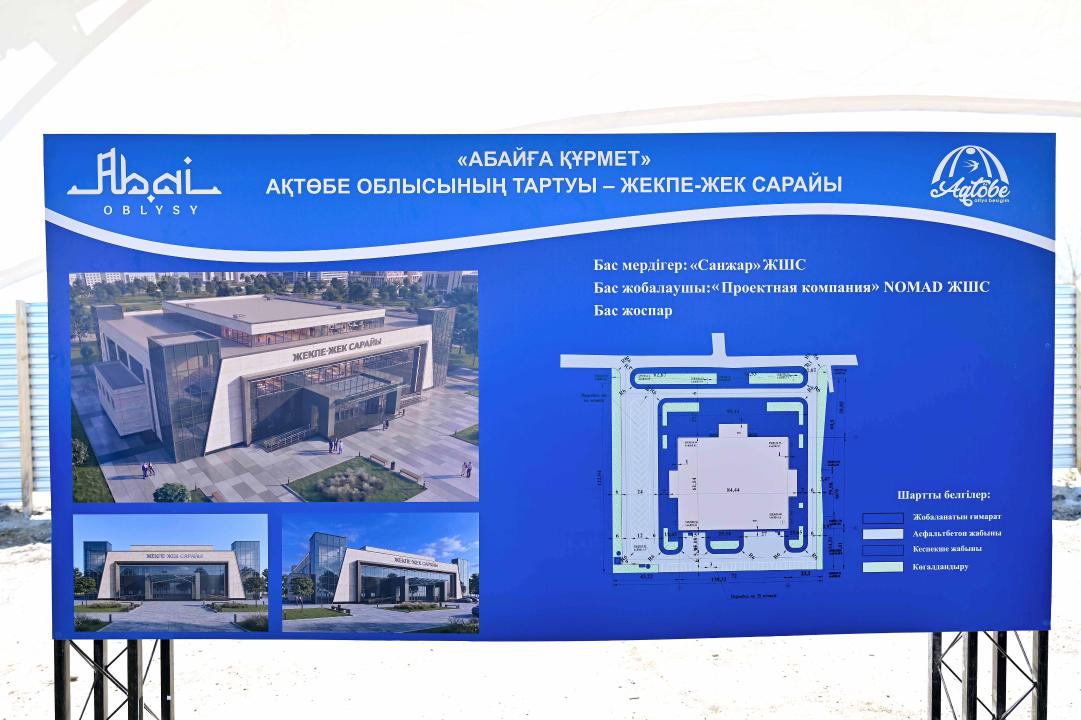 В Семее построят Дворец единоборств: подарок от Актюбинской области