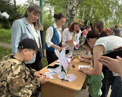 В городе Алтае отметили День Победы