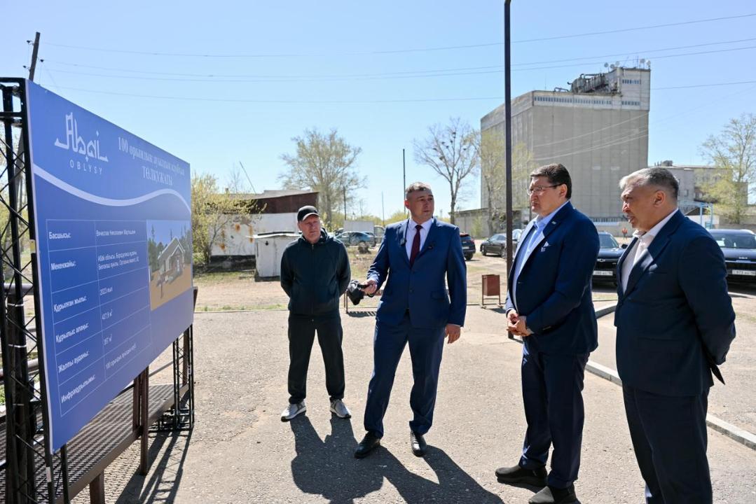 Сегодня в области Абай обсудили завершение культурного объекта в селе