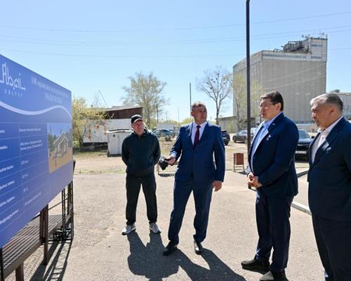 Сегодня в области Абай обсудили завершение культурного объекта в селе