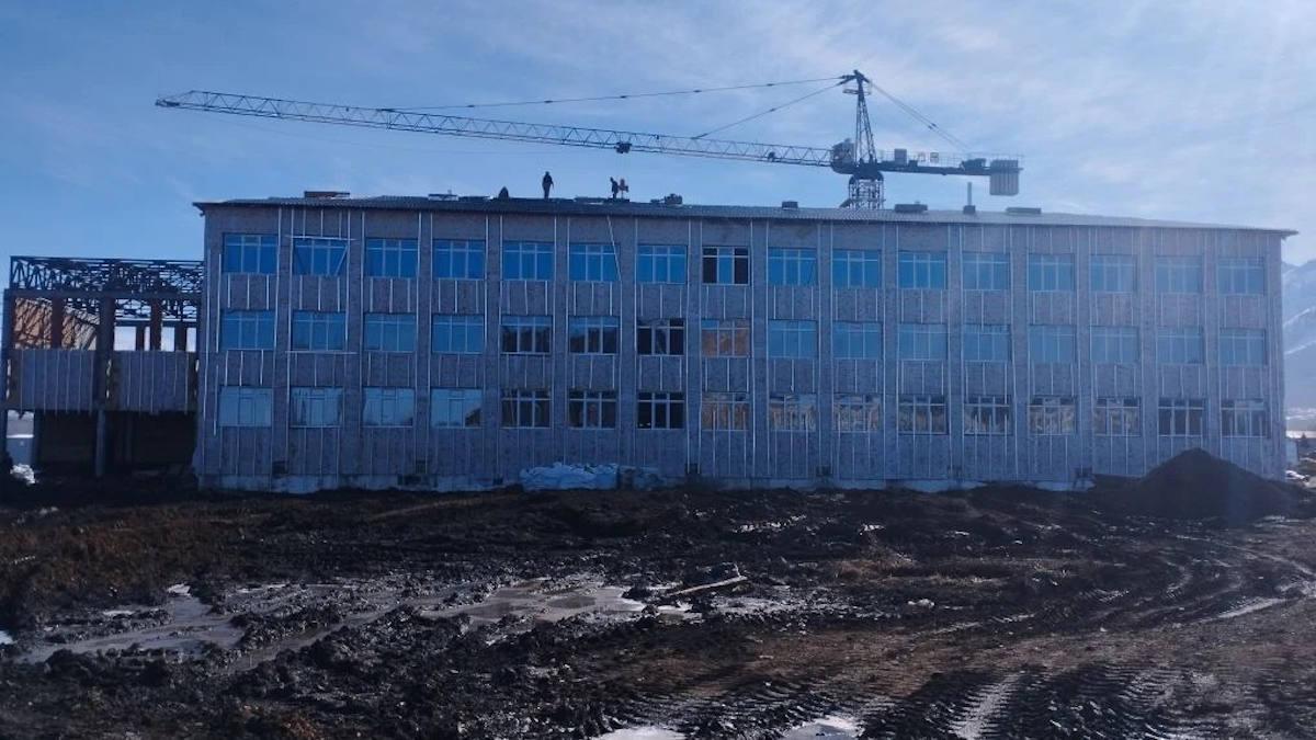 В Риддере до сдачи новой школы в эксплуатацию осталось два месяца