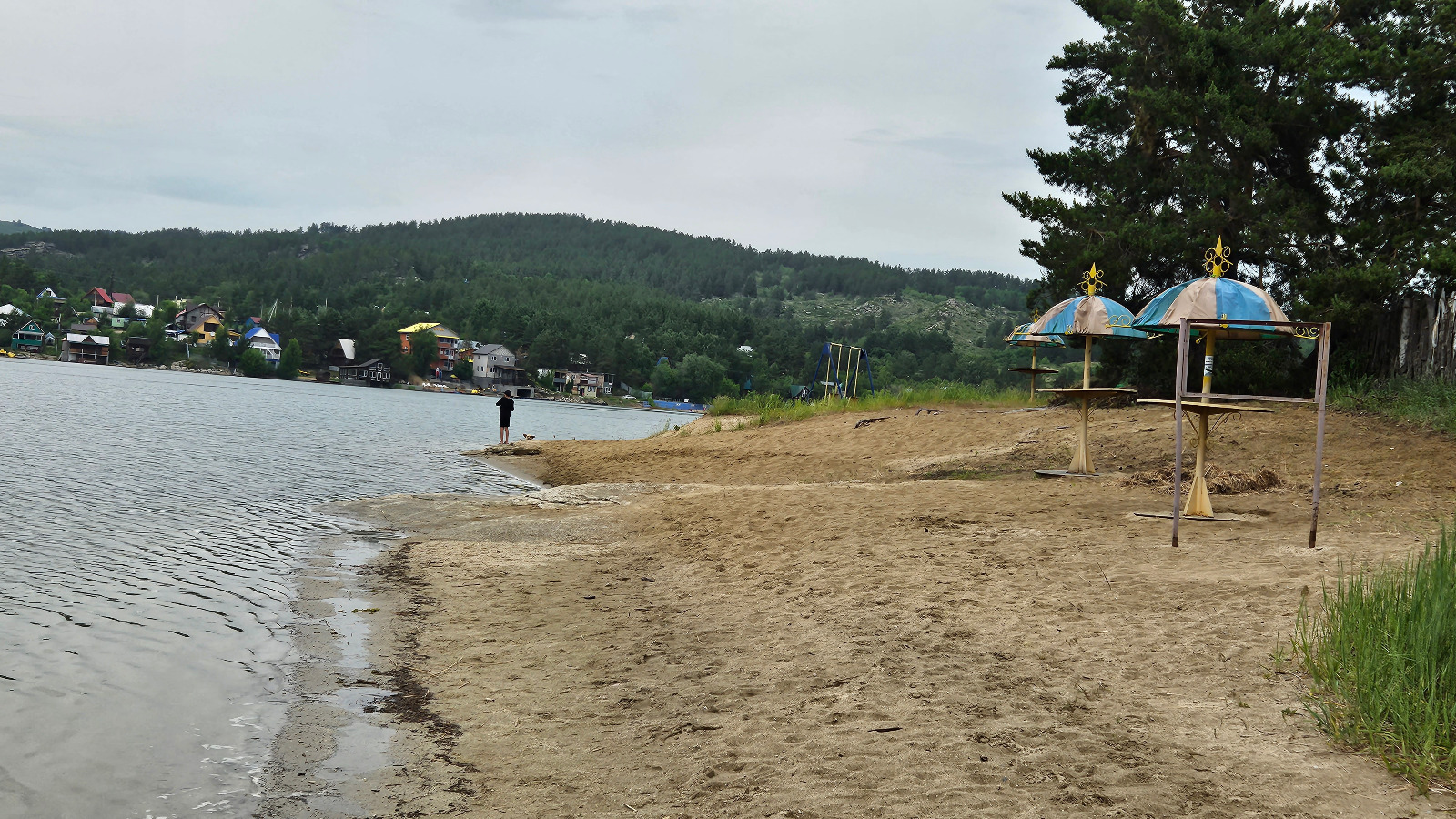 В Бухтарминском водохранилище — низкий уровень воды, несмотря на снежную зиму