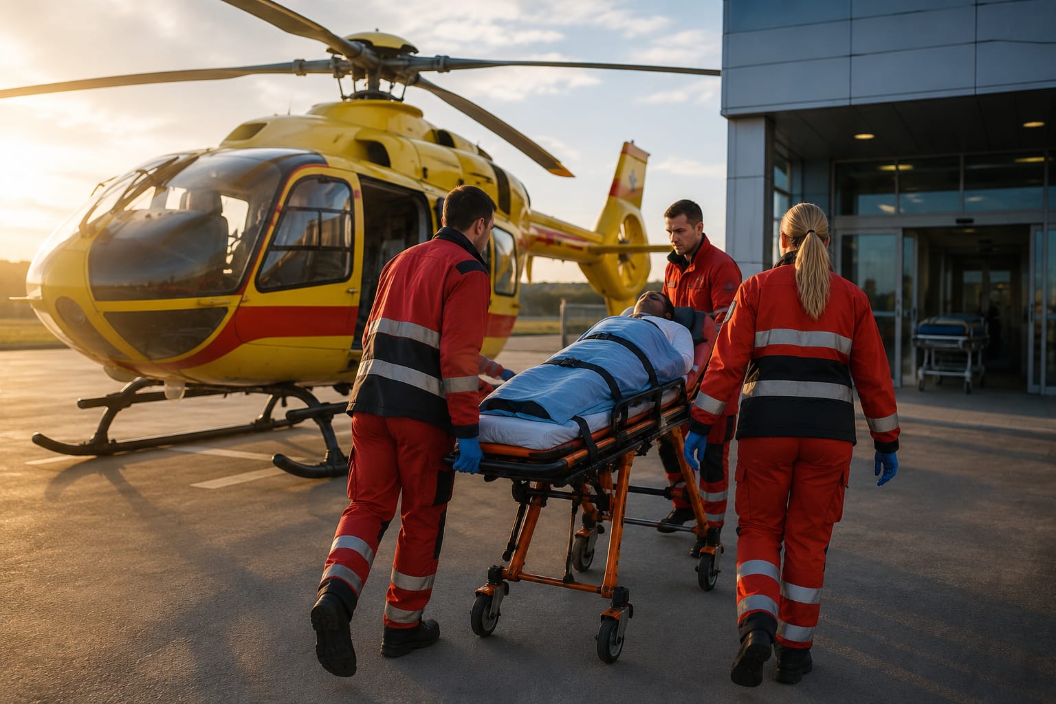 Пациента с острым коронарным синдромом доставили санавиацией в Павлодар