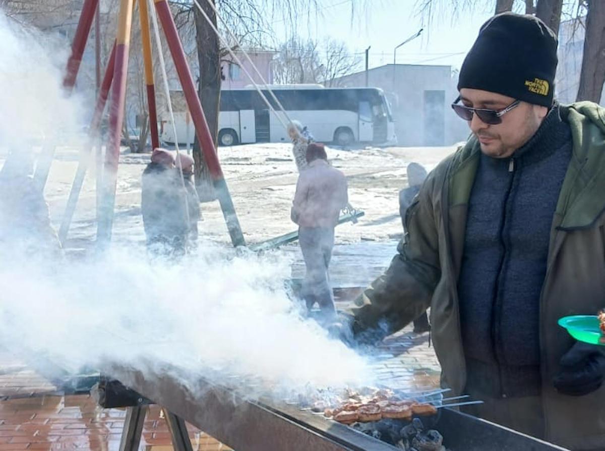 В Усть-Каменогорске праздничное шоу стартовало на Комендантке