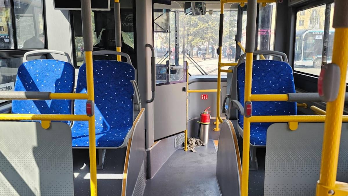 В Усть-Каменогорске появился гибридный автобус 