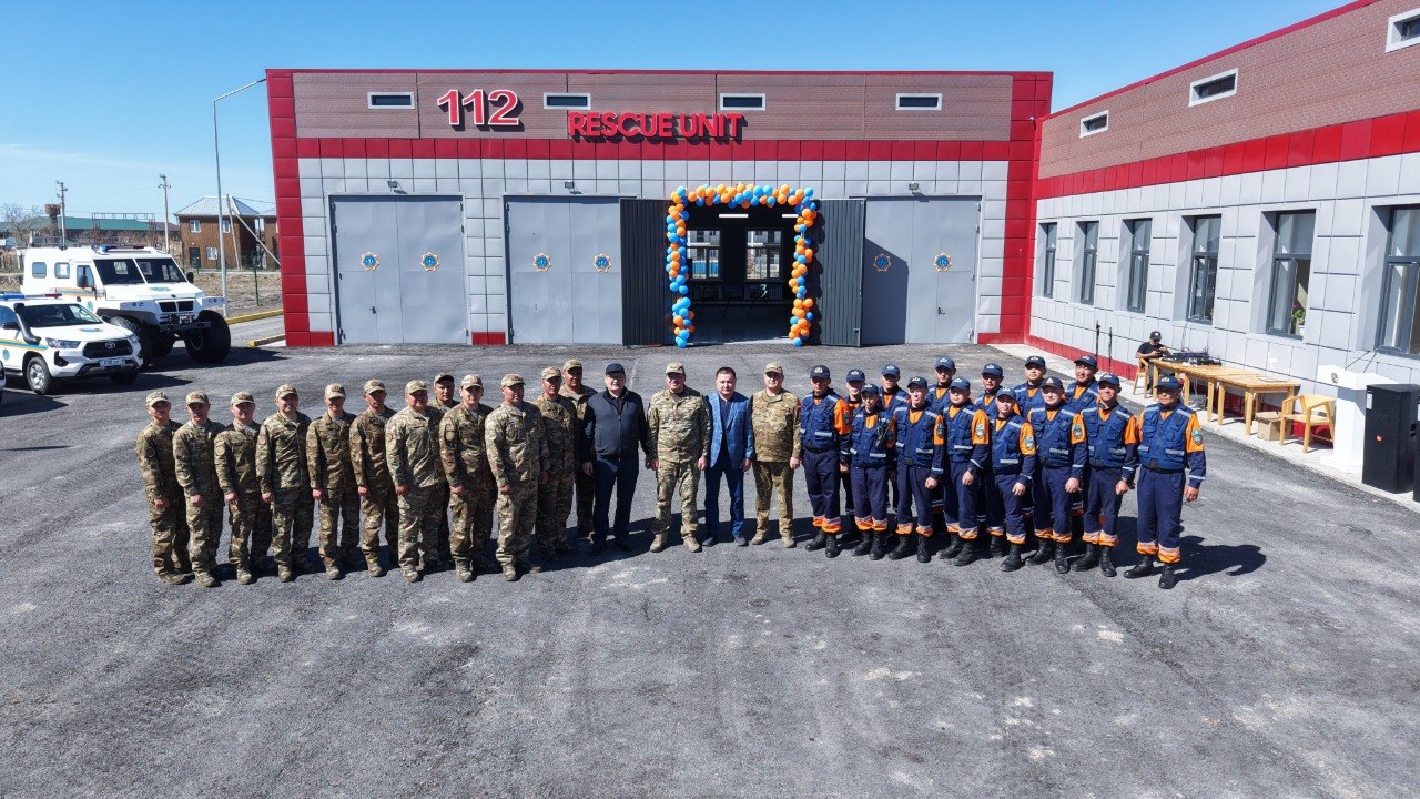 На Алаколе открыли первое универсальное спасательное подразделение