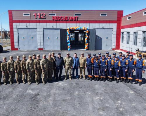 На Алаколе открыли первое универсальное спасательное подразделение