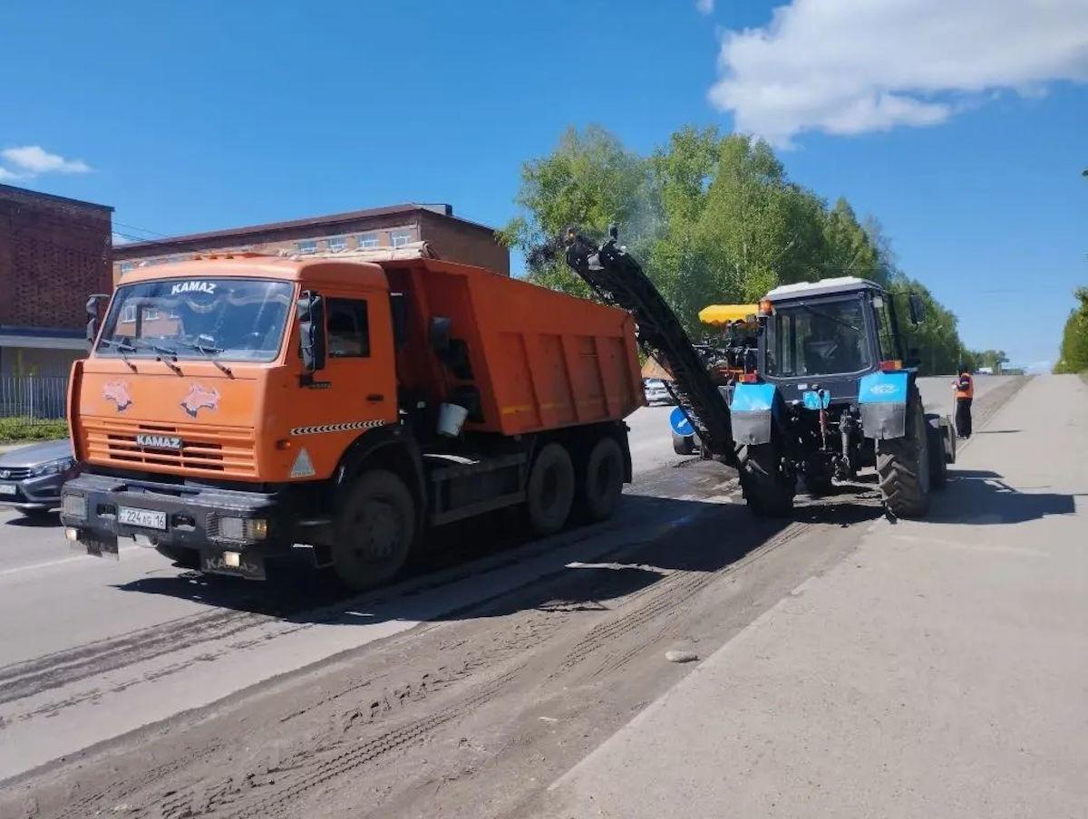 В Риддере приступили к долгожданному ямочному ремонту