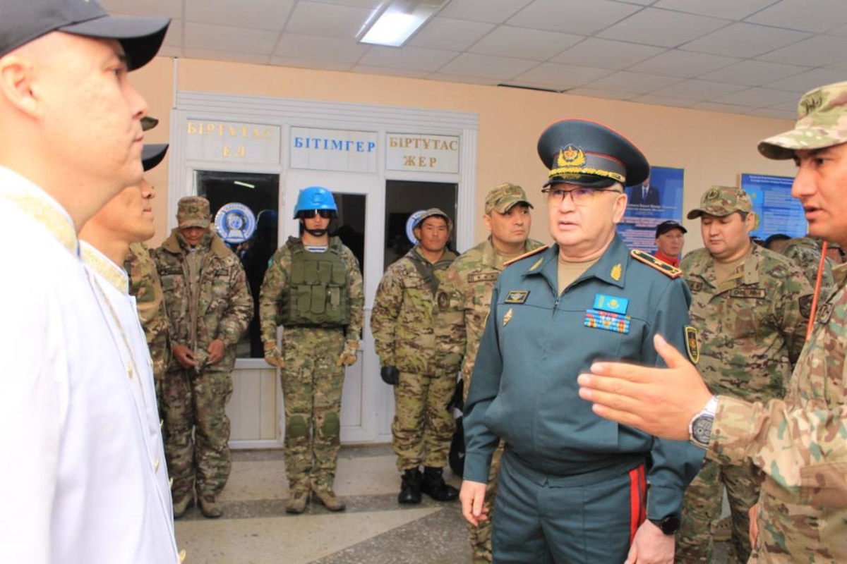 Казахстанский контингент готовится к отправке на Голанские высоты