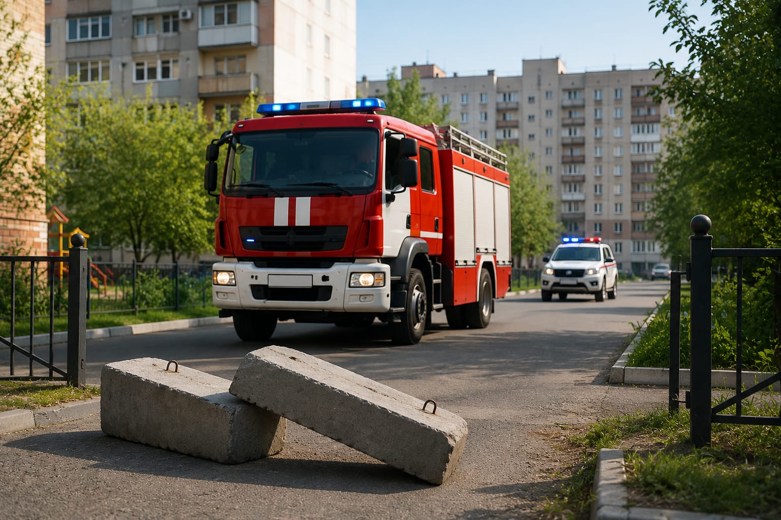 В Павлодаре освободили проезд для спецтехники во дворах жилых домов