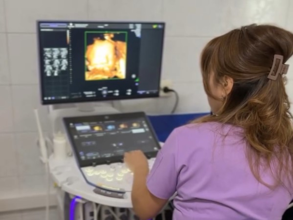 В Усть-Каменогорске в Центре матери и ребенка появился аппарат УЗИ нового поколения