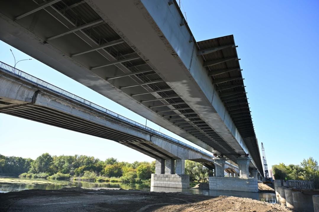 Новый четырехполосный мост в Семее планируют открыть до конца года