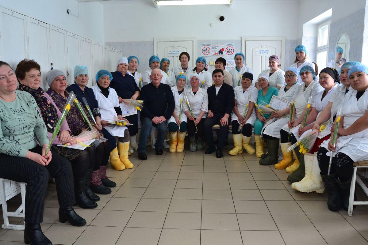 Женщин района Самар поблагодарили за вклад в развитие экономики