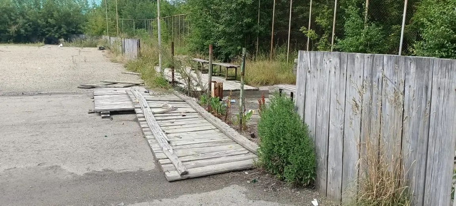 В Риддере на месте старой спортивной площадки хотят построить крытый футбольный модуль