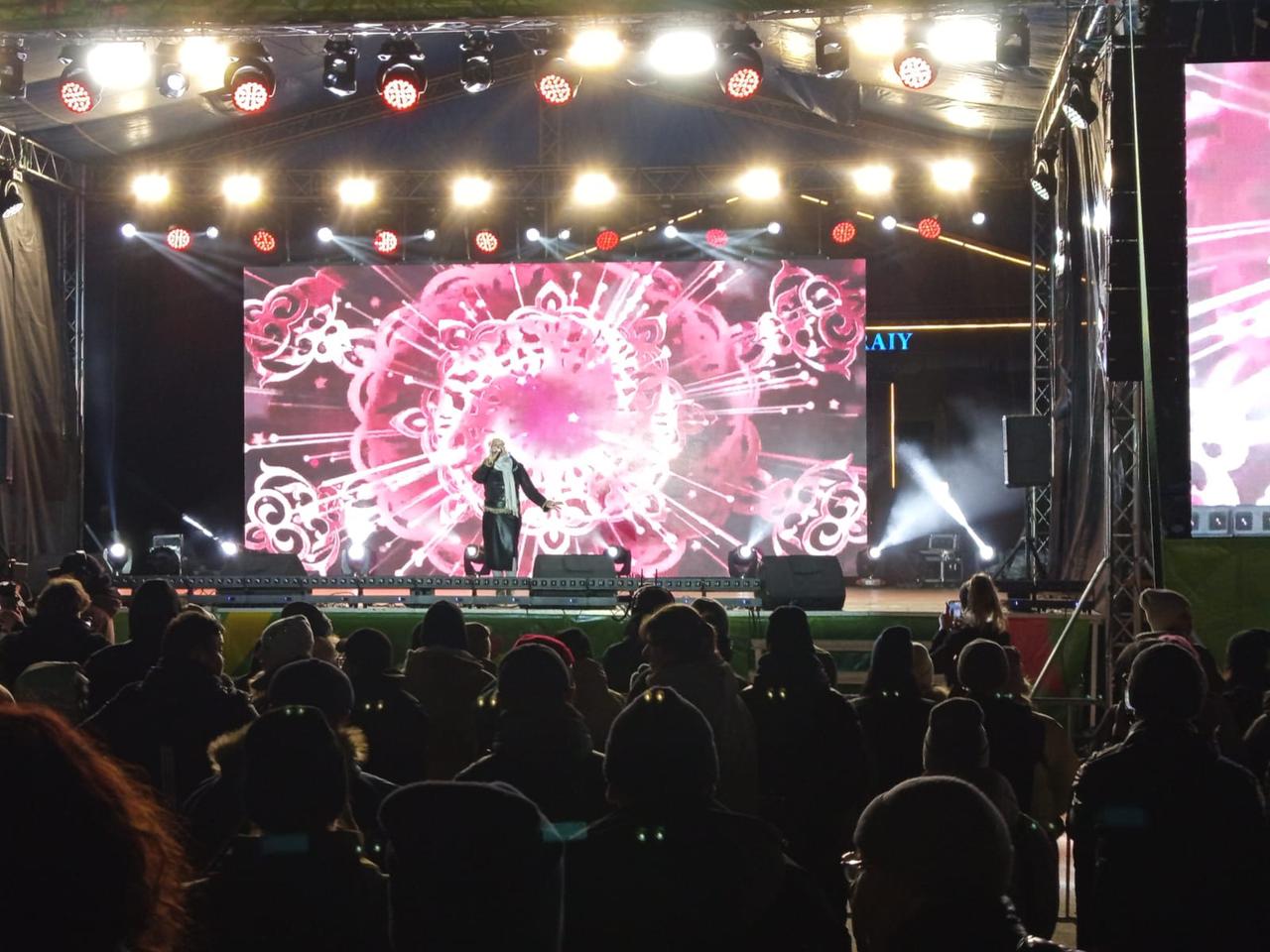 В Риддере прошел вечерний концерт, посвященный Наурызу