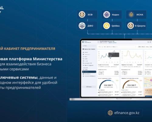 В Казахстане создают суперсервис для предпринимателей — всё в одном кабинете