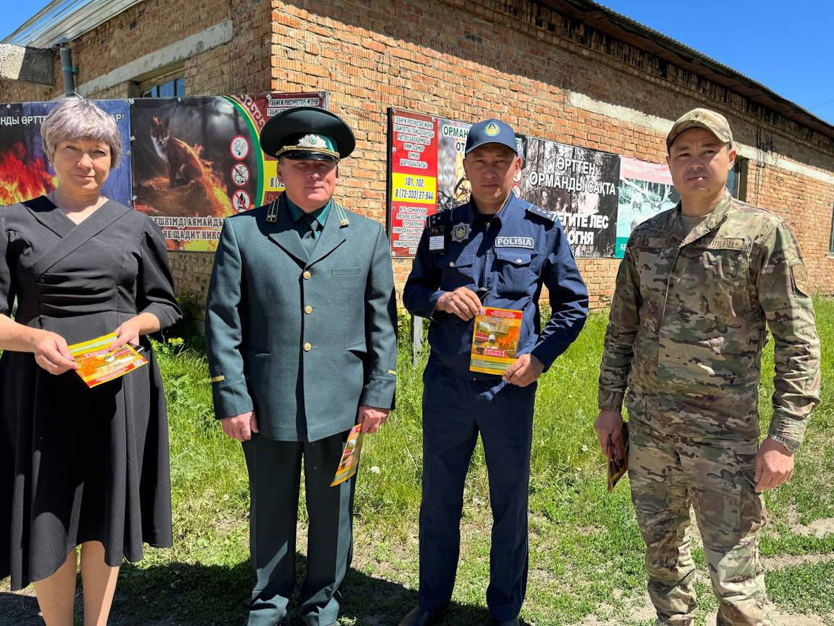 В ВКО установлен 5 класс пожарной опасности