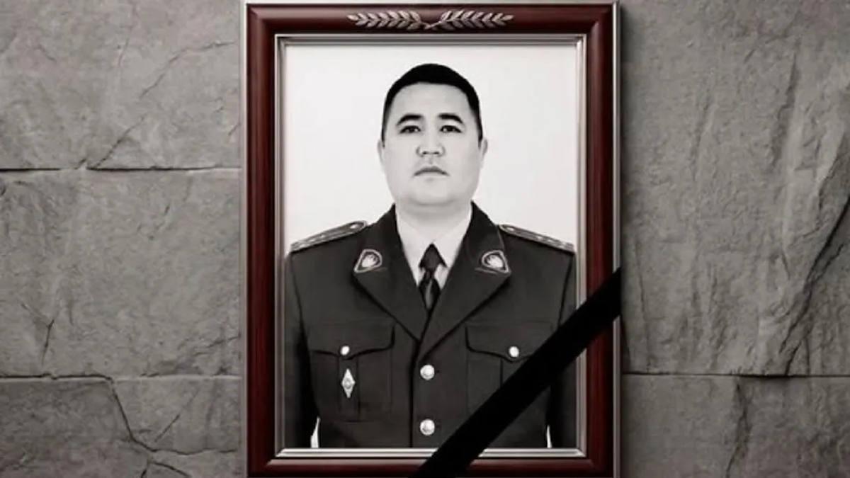 В Туркестане при исполнении погиб инспектор патрульной полиции