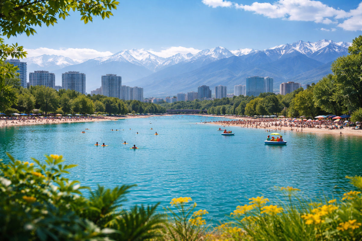 Озеро Сайран в Алматы снова наполнят водой — но купание пока под вопросом