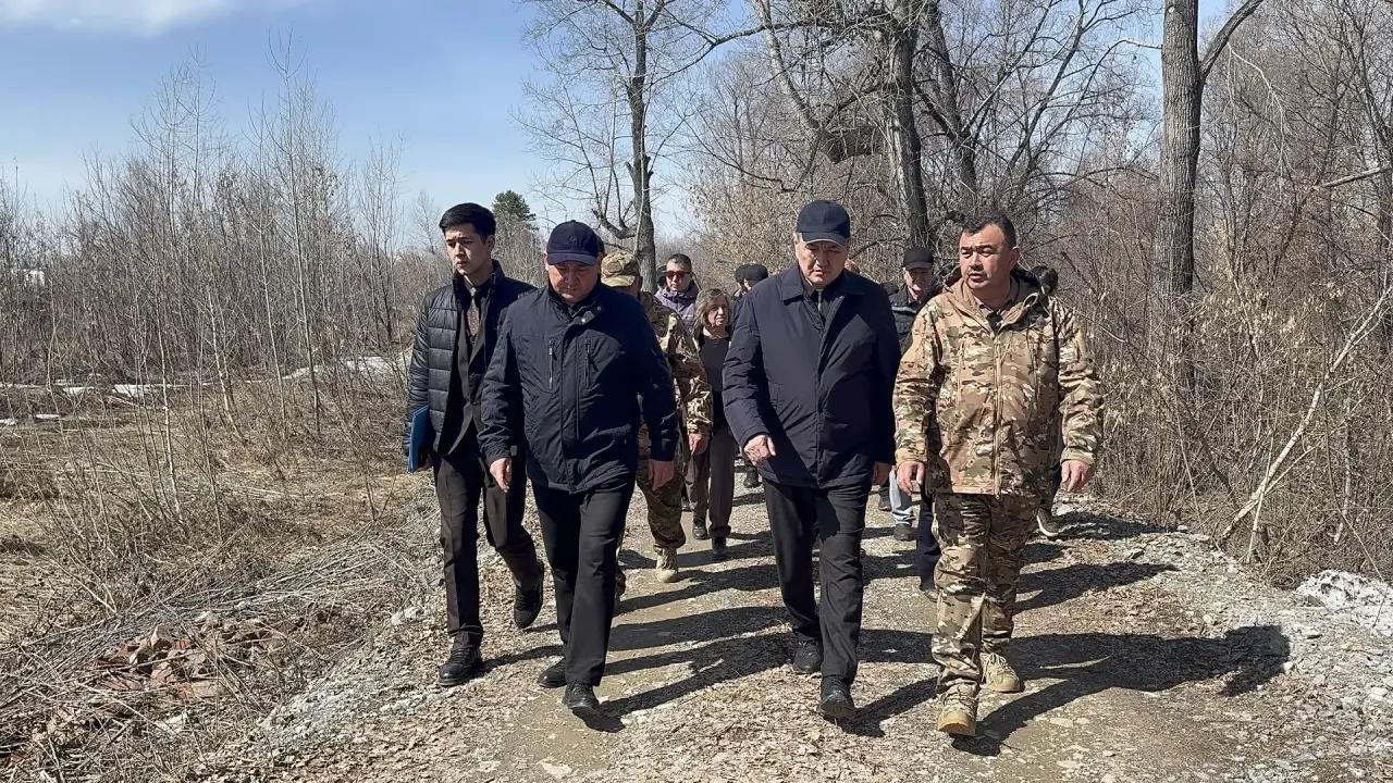 Аким ВКО ознакомился с паводковой ситуацией в районе Алтай
