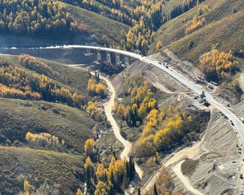 Обход Осиновского перевала готовят к открытию