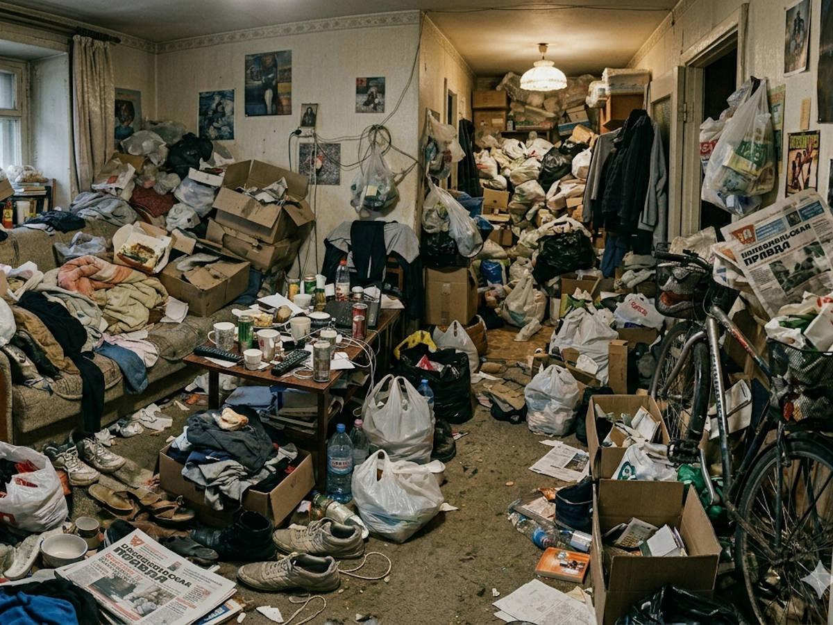 В Усть-Каменогорске выявили 18 квартир, заваленных мусором 