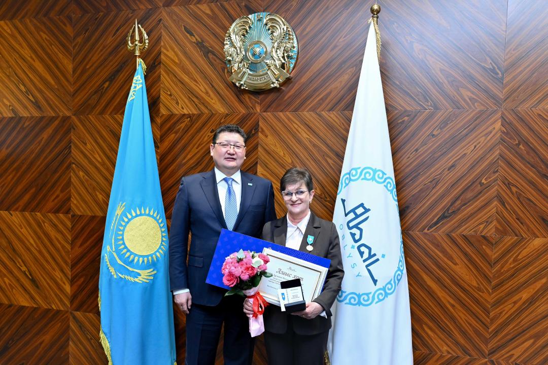 В области Абай чествовали чемпионов мира