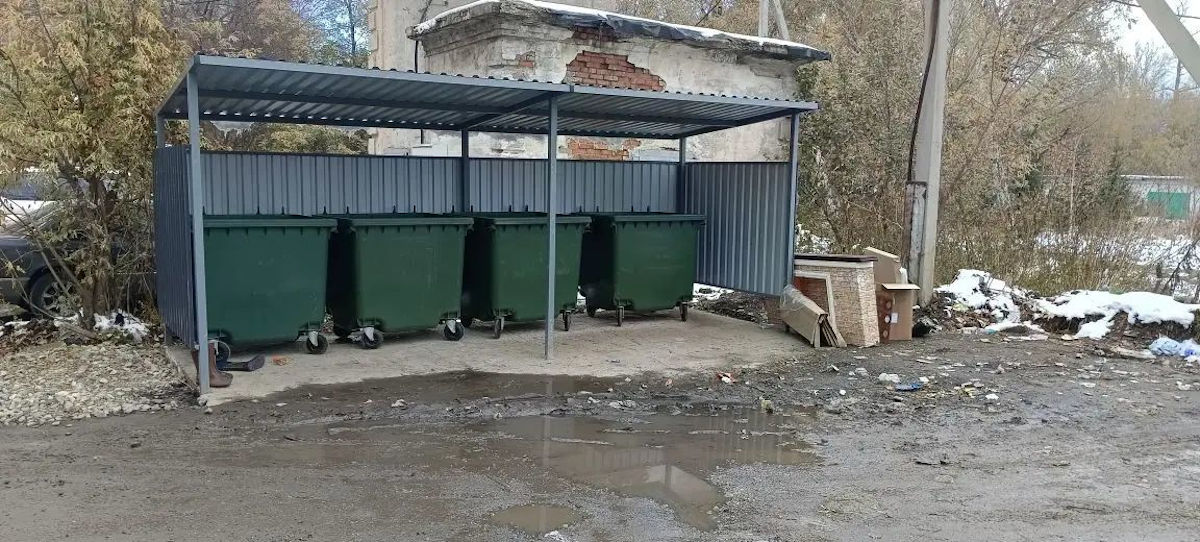 Во дворах Риддера установят новые мусорные площадки