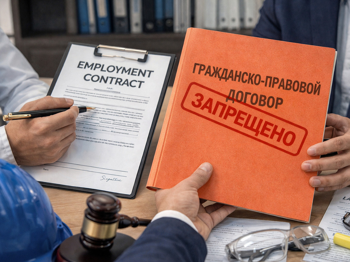 В Казахстане запретят подменять трудовые договоры ГПХ