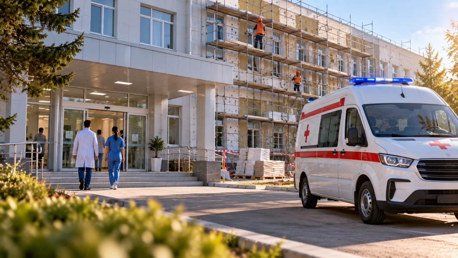 В области Абай на ремонт больницы направили 197 млн тенге