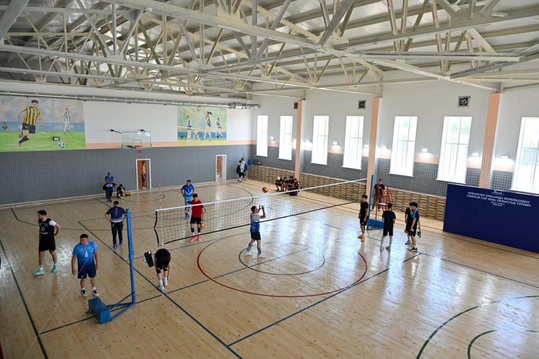 Современный спортивный объект появился в селе Ойшилик
