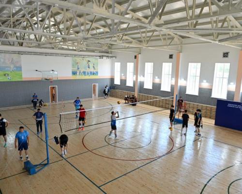 Современный спортивный объект появился в селе Ойшилик