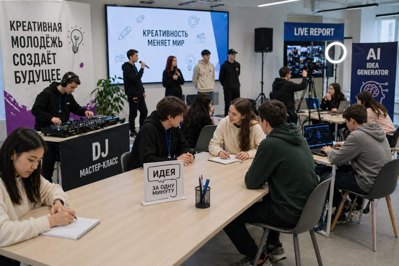 В Павлодаре развивают креативную индустрию среди молодёжи