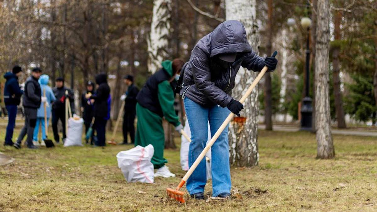 Жители Восточно-Казахстанской области активно поддерживают экологическую акцию «Таза Қазақстан»
