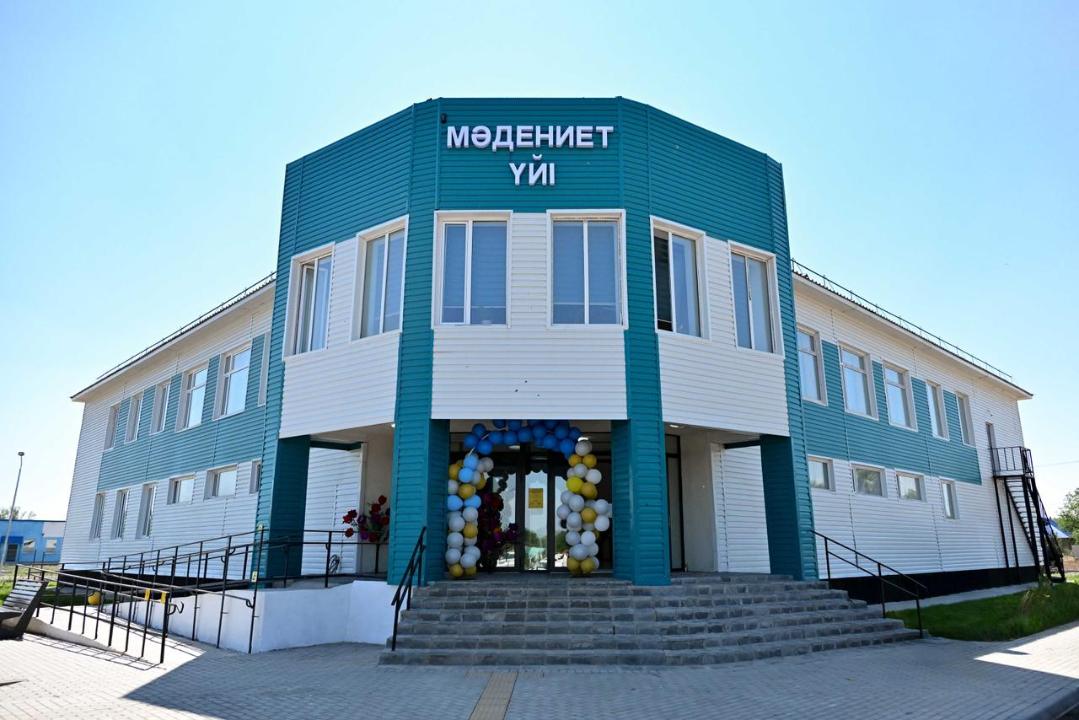 Новый Дом культуры открыли в Урджарском районе области Абай