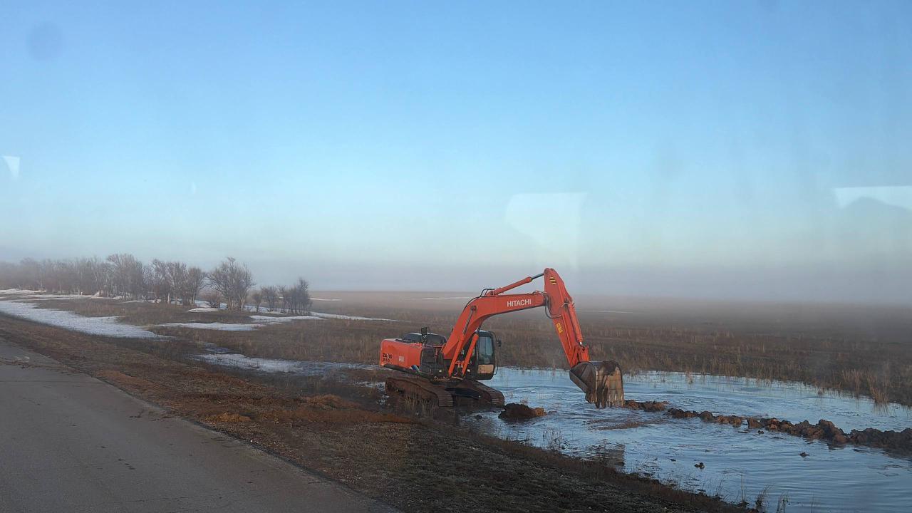 В Акмолинской области прорвало плотину «Шоптыколь»