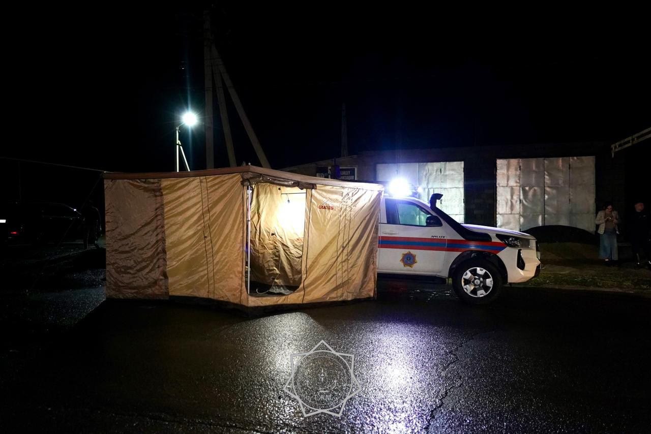 Ливень подтопил улицы Кентау: откачано более 2,4 тыс. кубометров воды