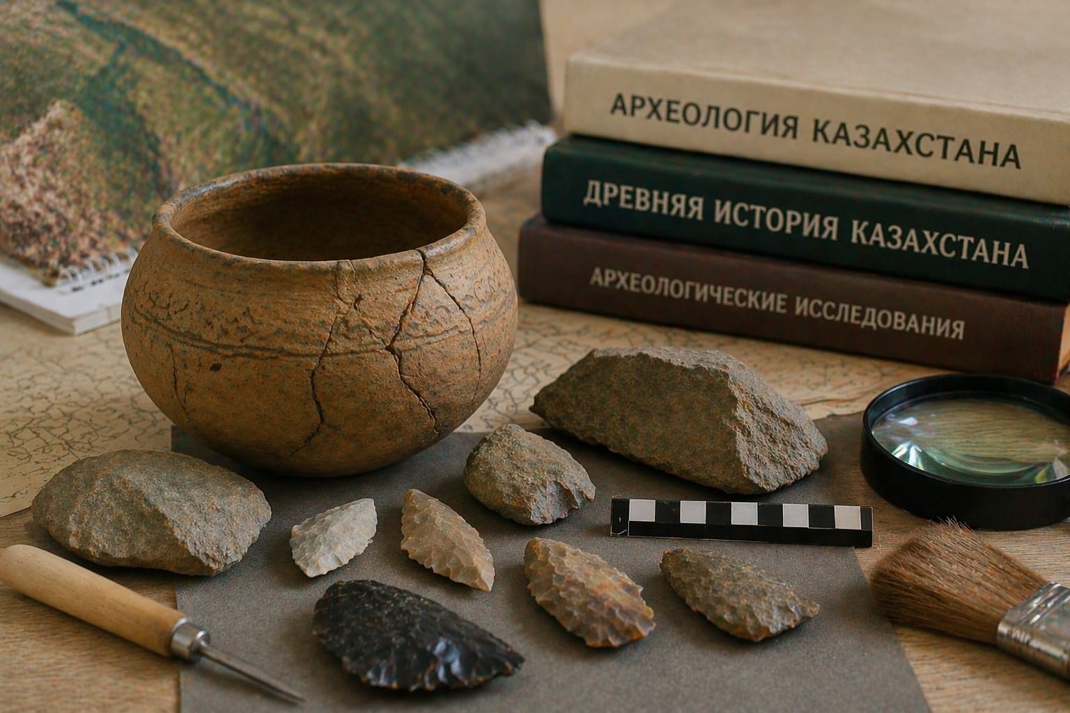 Археолог из Павлодарской области Виктор Мерц удостоен ордена «Құрмет»